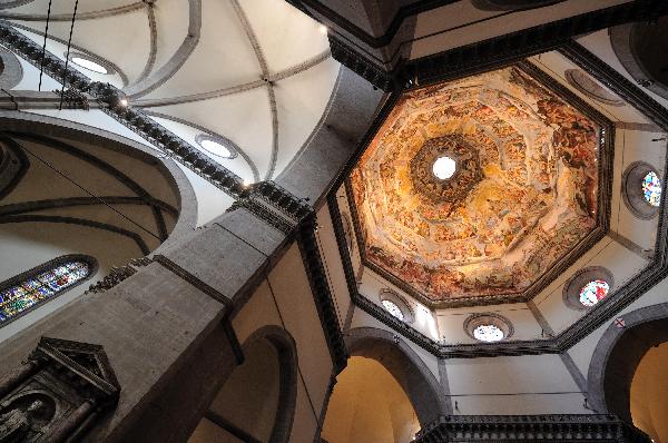 Unique human landscape in Florence, Italy