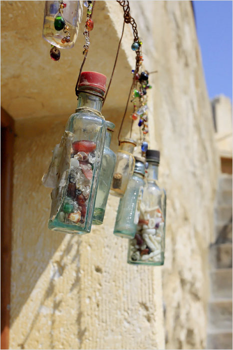 In Cappadocia, returning to the cave