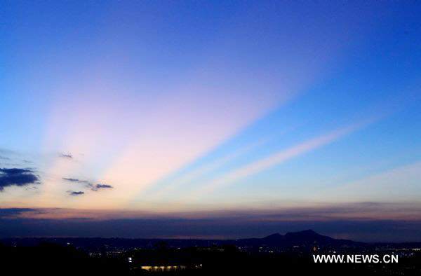 Night scene of Taipei