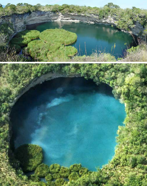 Nature's swimming pools