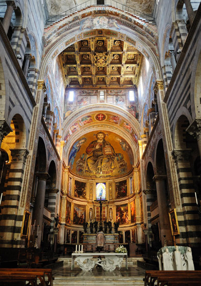 Medieval architecture on display in Pisa