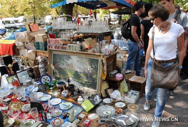 Europe's biggest flea market opens in France's Lille