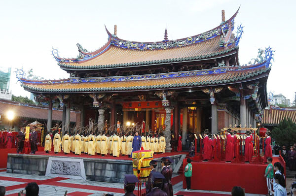 Confucius' birthday celebrated in Taiwan