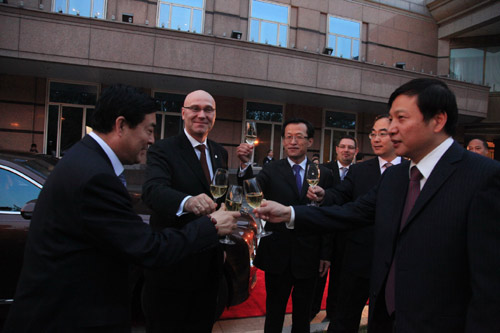 Bentley Mulsanne kick-off at St. Regis Beijing