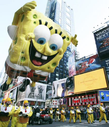 85th Macy's Thanksgiving day parade in New York