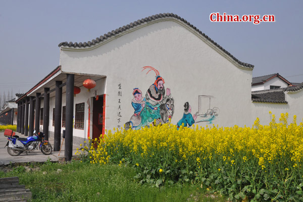 Spring scenery in Mianzhu, Sichuan