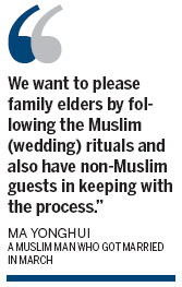 Traditional Muslim weddings with a twist