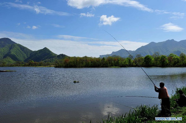 Scenery of Dajiuhu Wetland in Shennongjia