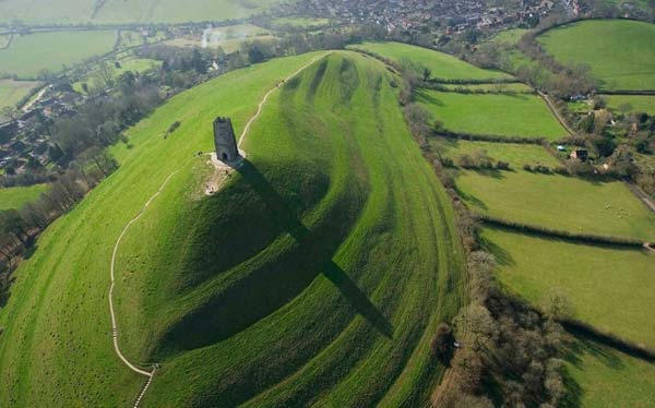 Stunning aerial view of Britain