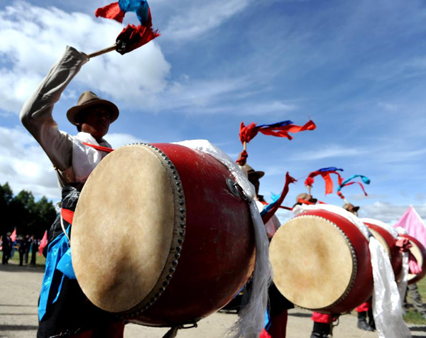 Dama festival kicks off in Gyangze, China's Tibet