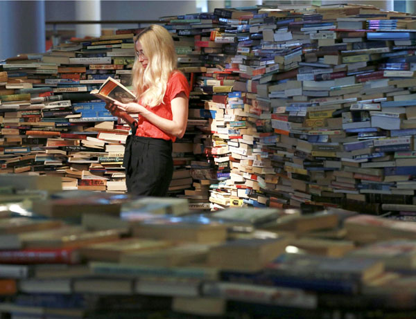 250,000 books at Royal Festival Hall