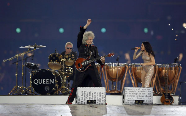 Highlights of London Olympic closing ceremony