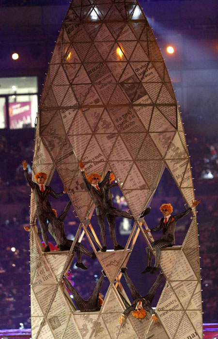 Highlights of London Olympic closing ceremony