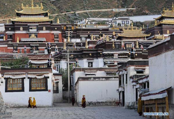 Tashilunpo Monastery in Tibet