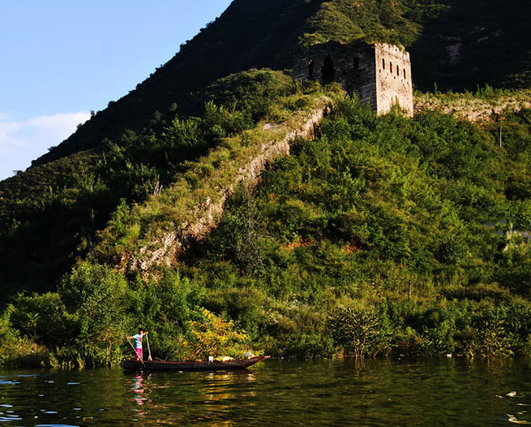 'Underwater Great Wall' submerges again after heavy rainfall