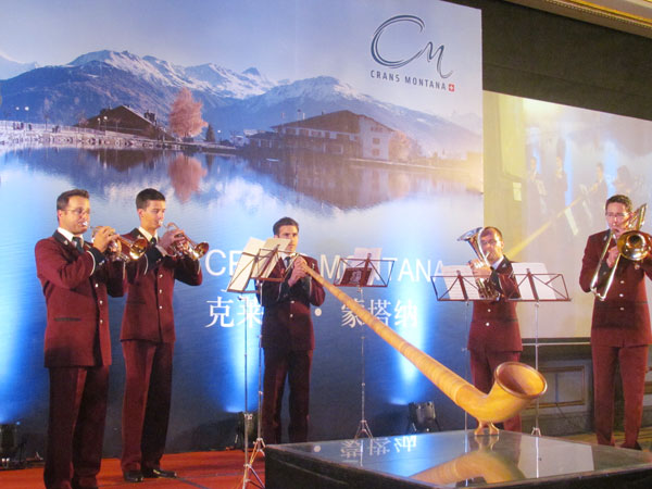 Crans-Montana promotes tourism in China