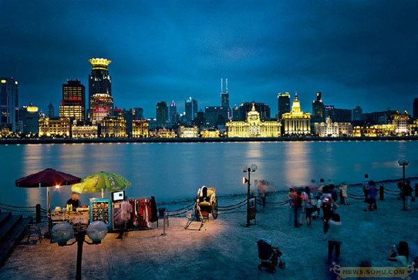 Breathtaking night scene of China