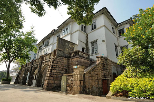 Western old buildings preserved in Fuzhou city