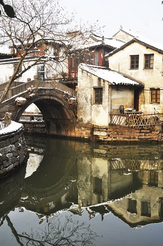 Zhouzhuang in Snow