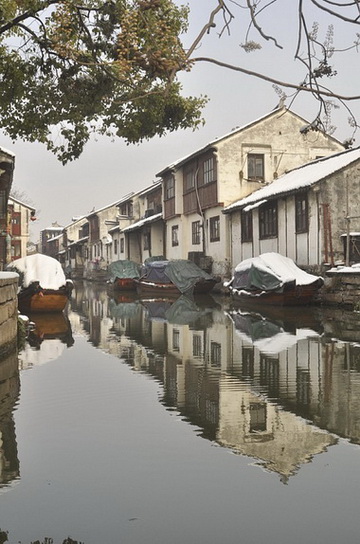 Zhouzhuang in Snow