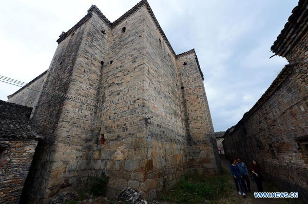 Cradle of Hakka: walled village in Ganzhou, E China