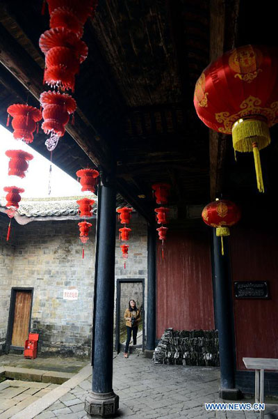 Cradle of Hakka: walled village in Ganzhou, E China