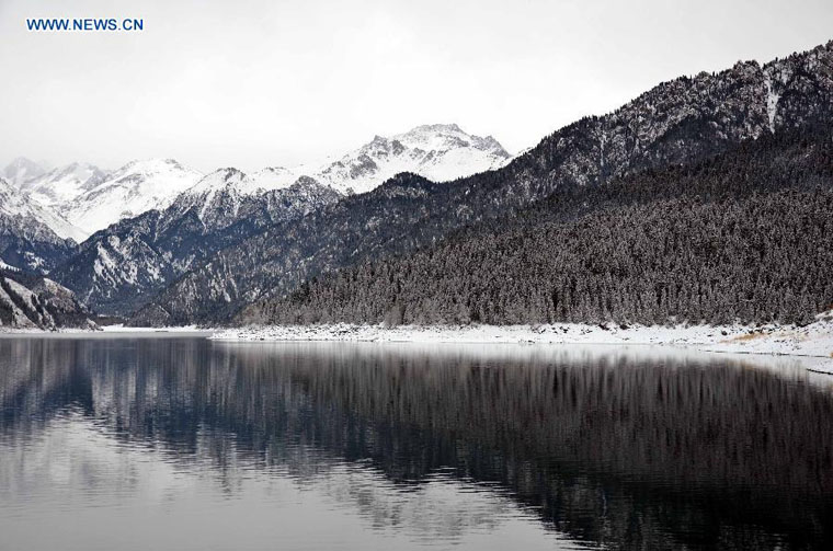 Scenery of Tianchi Scenic Zone in Tianshan Mountains, NW China