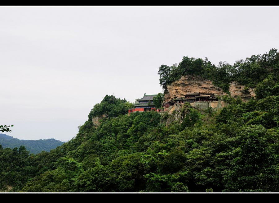 Ancient building complex in Wudang Mountain