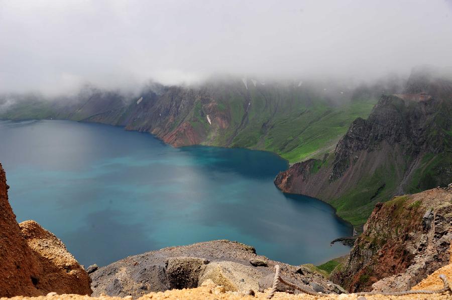 Tianchi Lake on Changbai Mountain