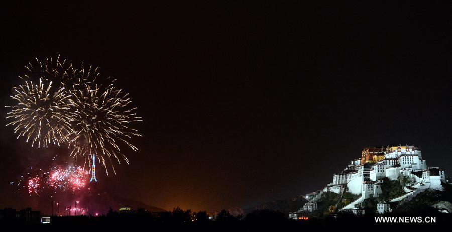 Shoton festival celebrated in Lhasa