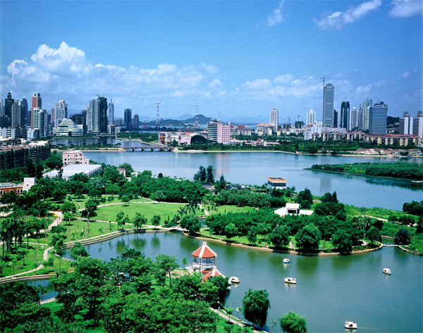 Top 10 cities in China