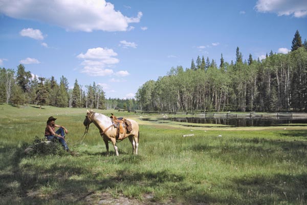 Finding peace at a dude ranch