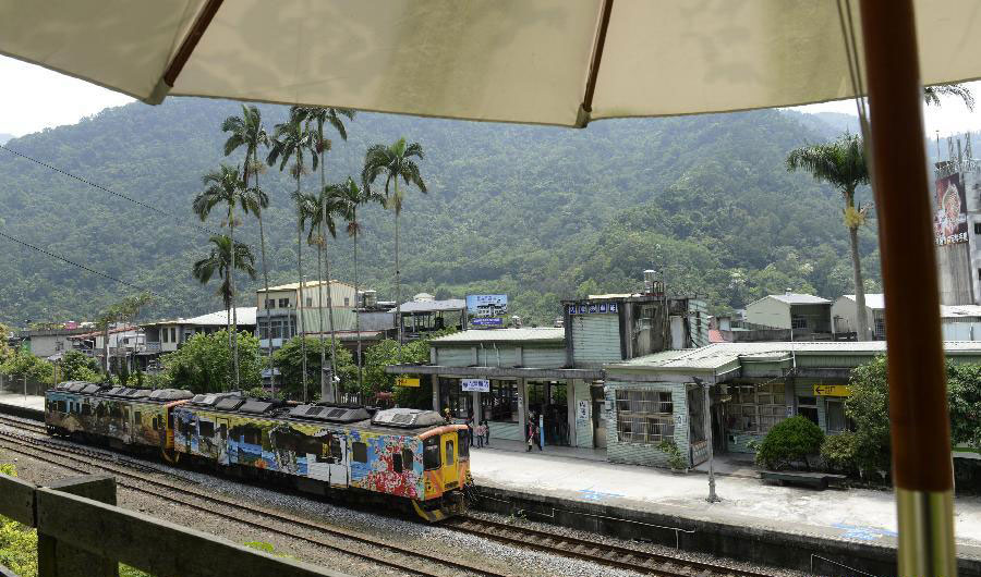 Neiwan Old Street of Hsinchu county in Taiwan