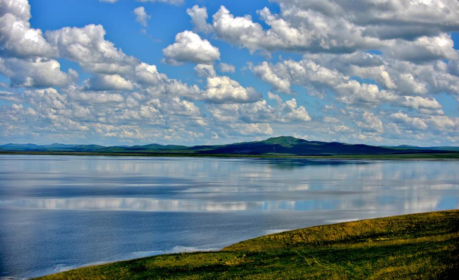 Scenery of Ulgai Grassland in N China