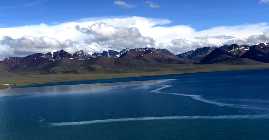 Picturesque Nam Co in Tibet