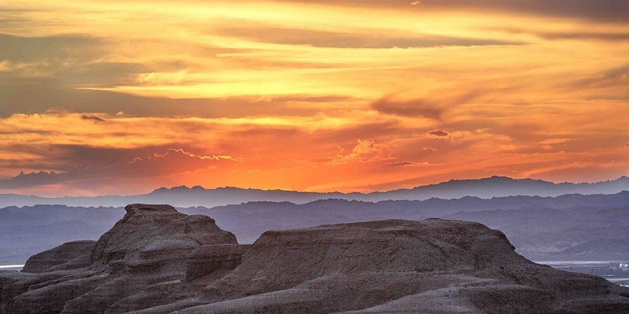 Picturesque scenery of Ghost City in Xinjiang