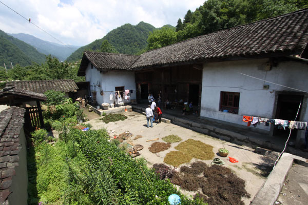 Houzhenzi town in Shaanxi province