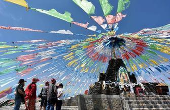 A glimpse of Lhasa