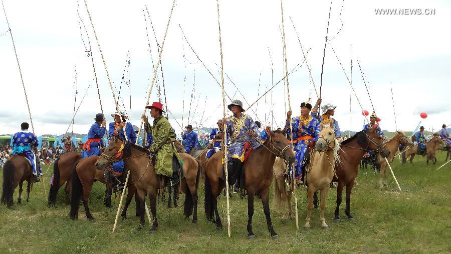 23rd Nadam Fair opens in Bairin Right Banner, N China