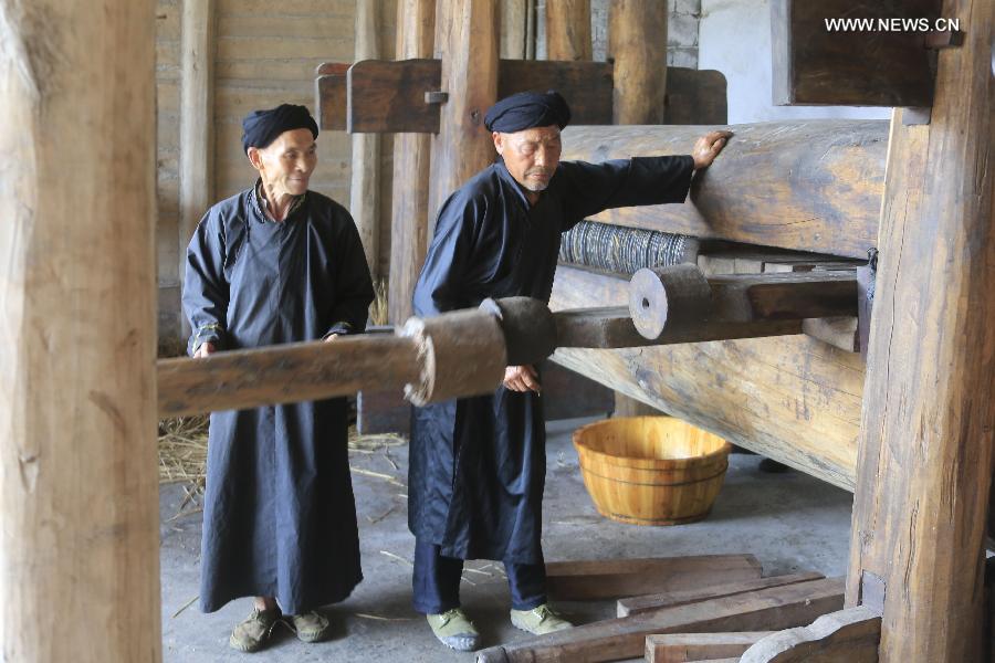 Scenery of Laifeng county in Central China's Hubei