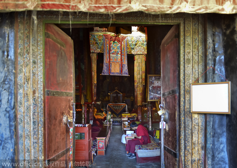 Tholing Monastery in Tibet