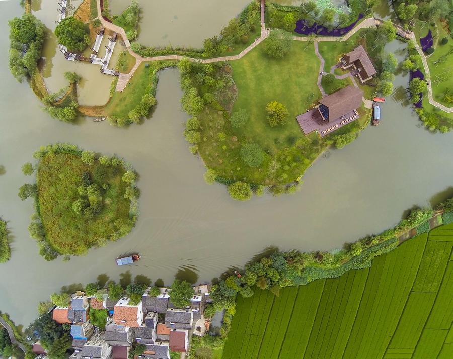 E China's wetland park further opens to tourists