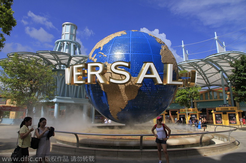 Universal Studios theme parks around the world