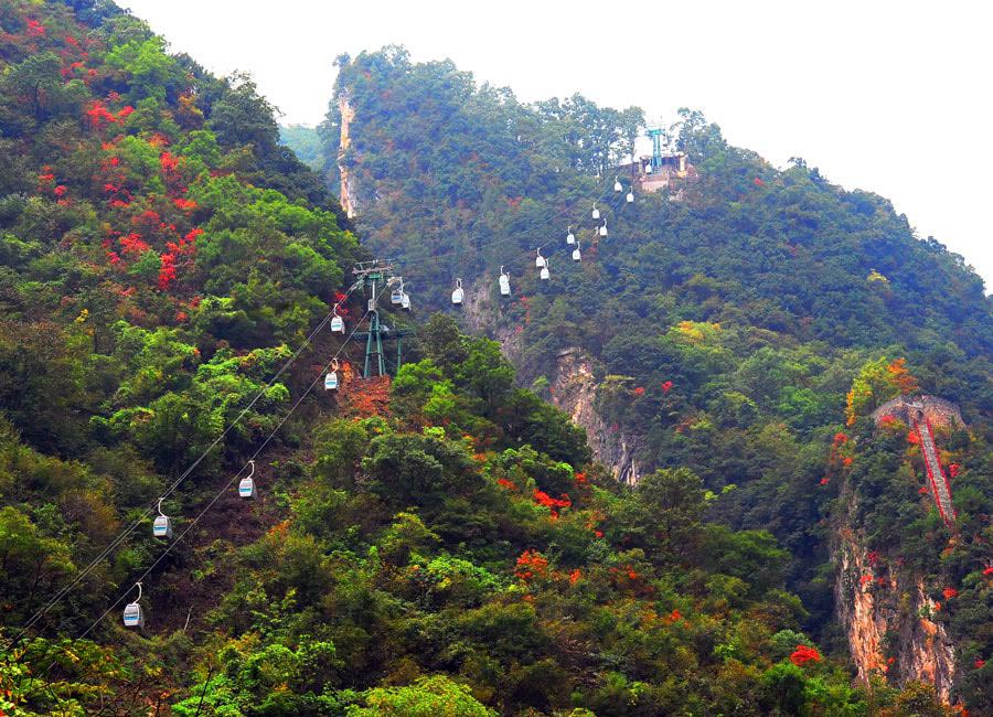 Qinling Mountain of Jinsi Grand Canyon