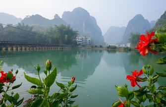 Tiantangzhai Scenic Spot in Anhui