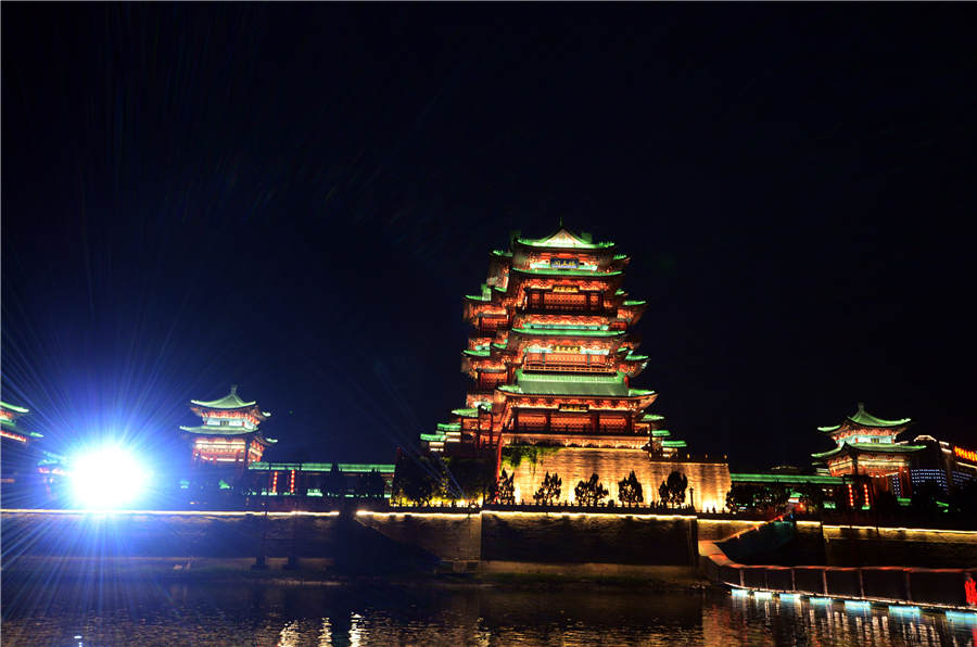 Splendid Tengwang Pavilion of Jiangxi province