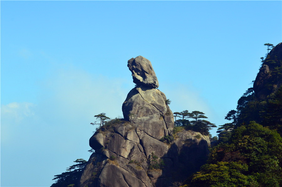 Exceptional scenery of Mount Sanqingshan