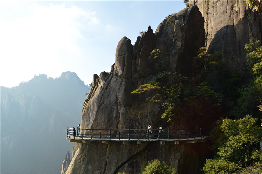 Exceptional scenery of Mount Sanqingshan