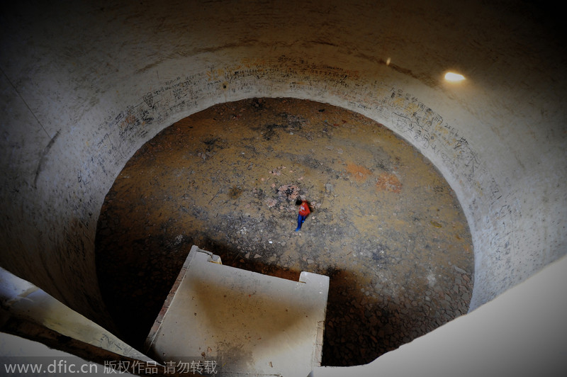 Traditional granary, a symbol of a farmer's strength and wealth in the past