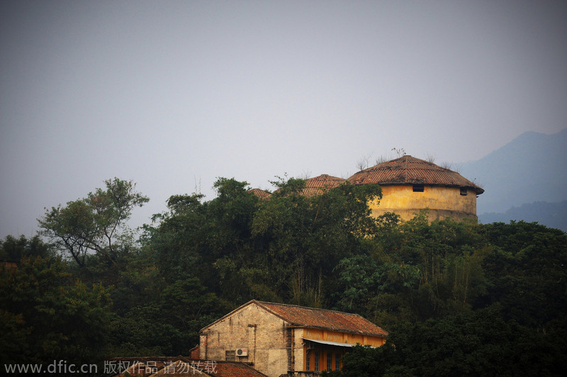 Traditional granary, a symbol of a farmer's strength and wealth in the past